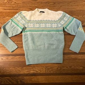 J Crew Fair Isle Crewneck sweater